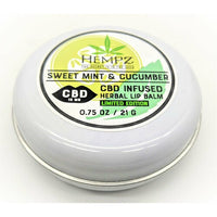 Hempz CBD Lip Obsessed Sweet Mint & Cucumber 0.75oz Limited Edition