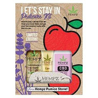 Hempz Let's Stay In CBD Pedicure Kit 4 Count LIMITED EDITION