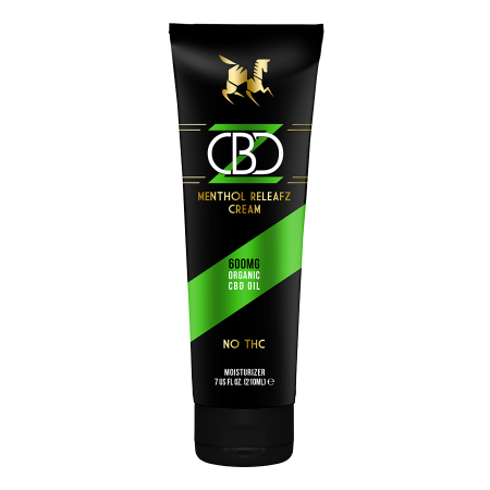 MYCBDZ CBD Menthol Releafz Cream Moisturizer 7oz 600MG Organic CBD