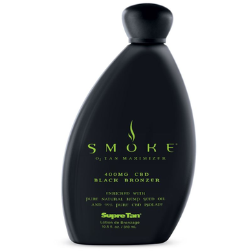 Supre Smoke CBD Black Bronzer tanning lotion 100% Pure Natural